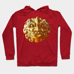 Face on ceremonial urn in Cambodia Hoodie